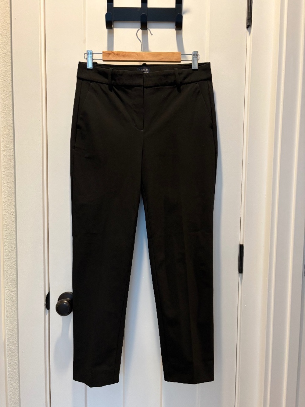 J Crew Black Ruby Crop Pant Size 6